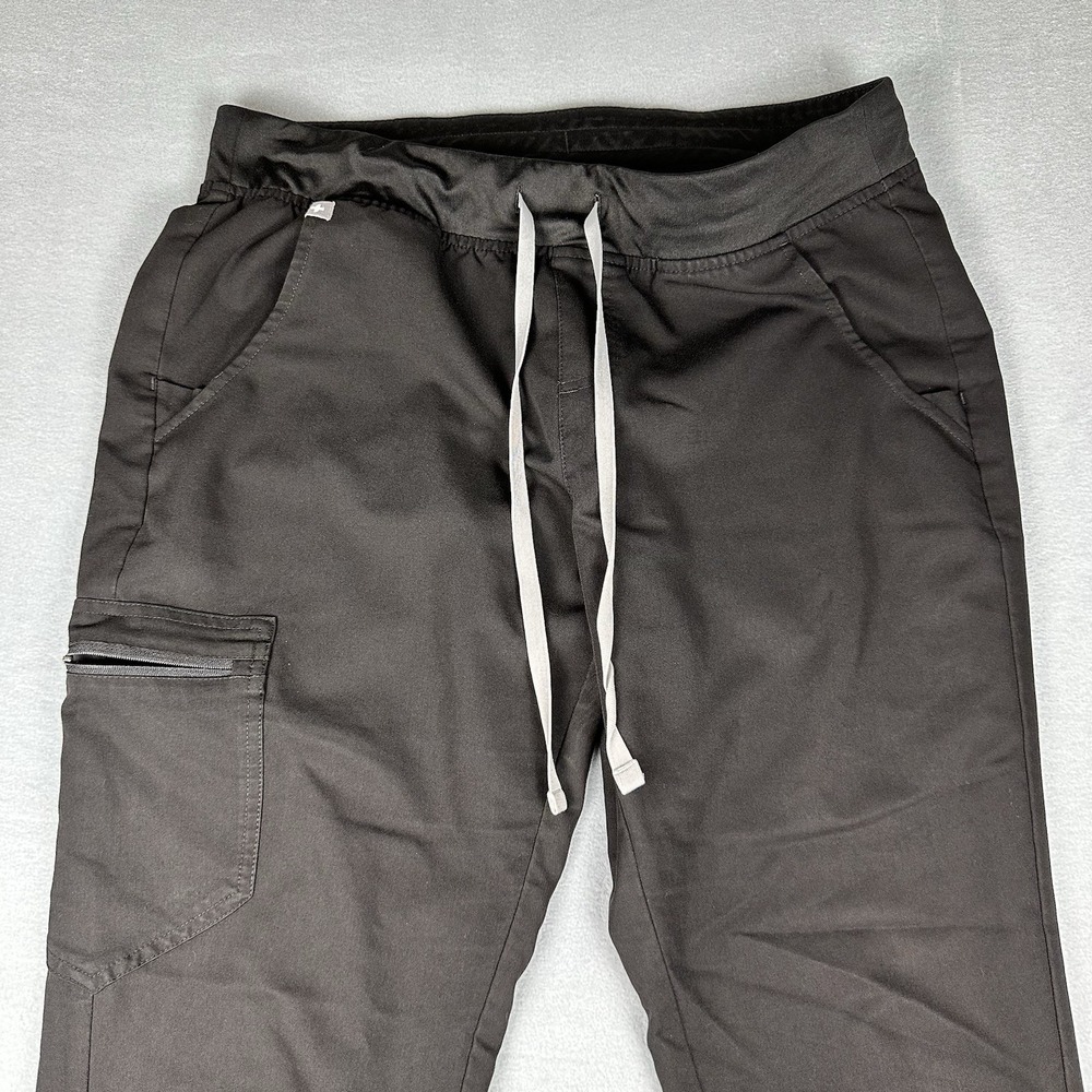 Figs Technical Collection Women's Zamora Jogger Scrub Pants Black Size Medium